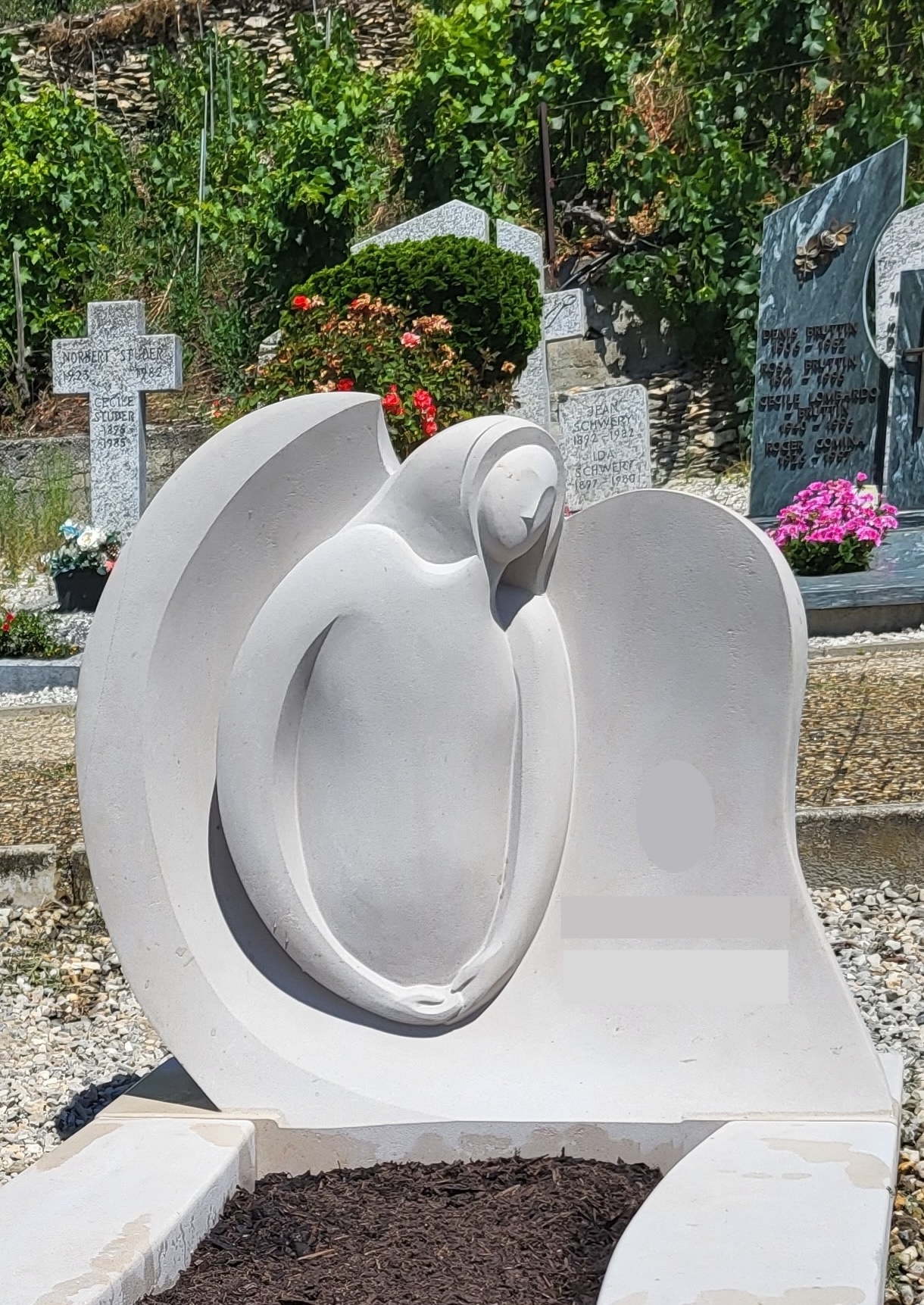 sculpture ange pour monument funéraire
